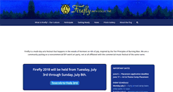 Desktop Screenshot of fireflyartscollective.org